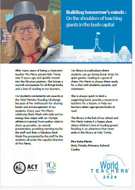 Kate Mertz - Holy Trinity Primary