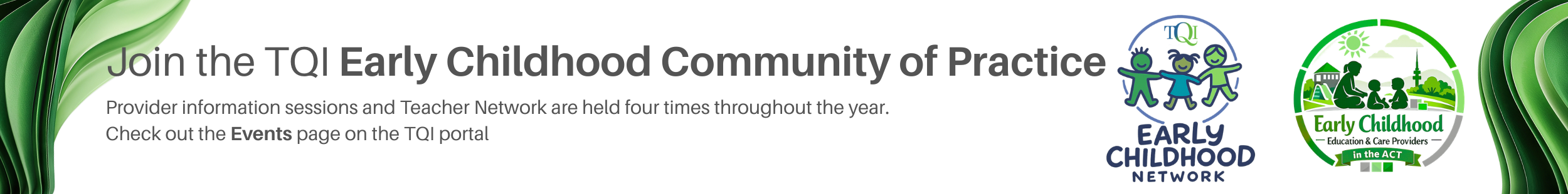 Join the TQI Early Childhood Community of Practice