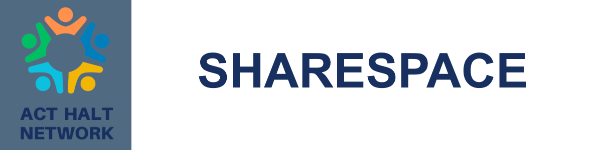 ACT HALT Network - Sharespace Banner