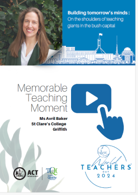 Avril Baker - St Clare's College