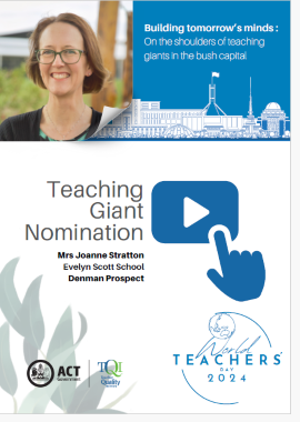Joanne Stratton - Evelyn Scott School