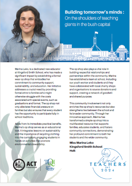 Marina Leko - Kingsford Smith School
