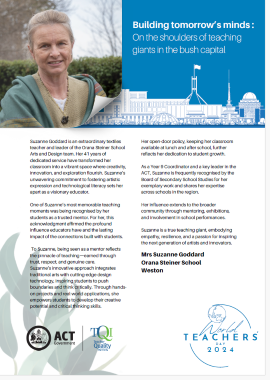 Suzanne Goddard - Orana Steiner School