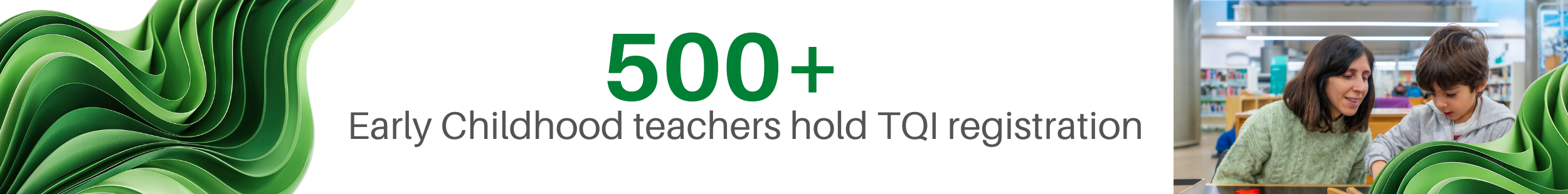 Over 500 Early Childhood Teachers hold TQI Registration